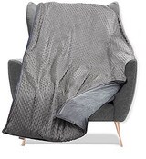 Wholesale - 86" X 92" GRAY WEIGHTED BLANKET C/P 1, UPC: NO UPC